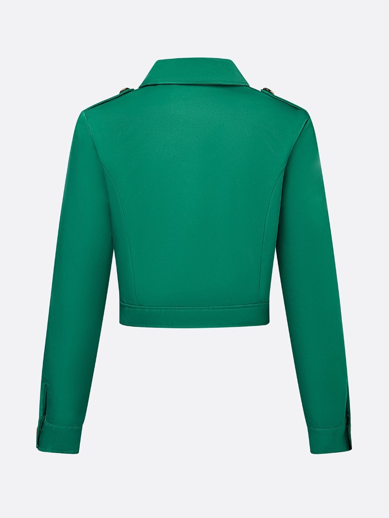 Stylewe Urban Sleek Shawl Collar Buttoned Jacket - Medium — image 2 of 8